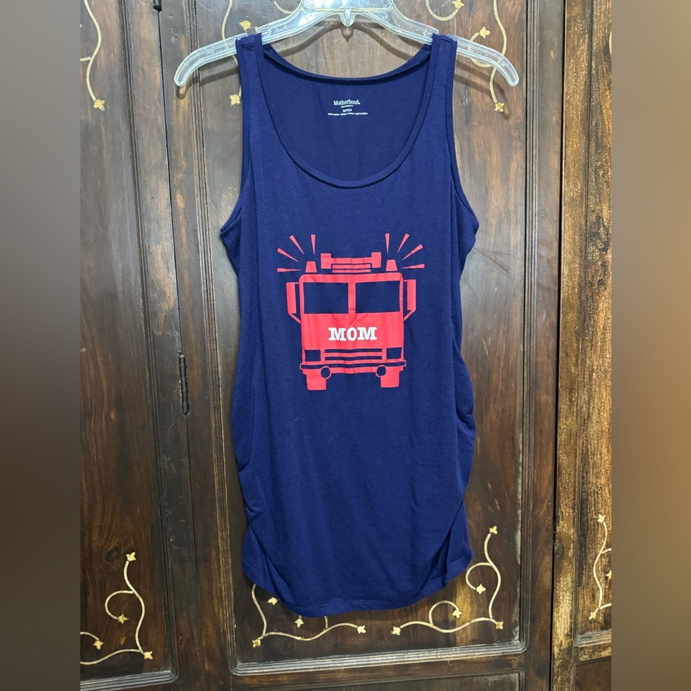 Motherhood Navy Maternity Tank Top